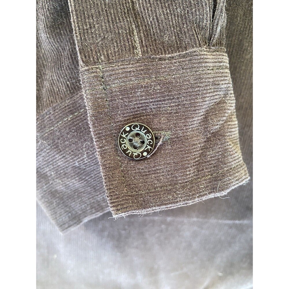 Quacker Factory Pumpkin Black Button Up Shirt Emb… - image 8